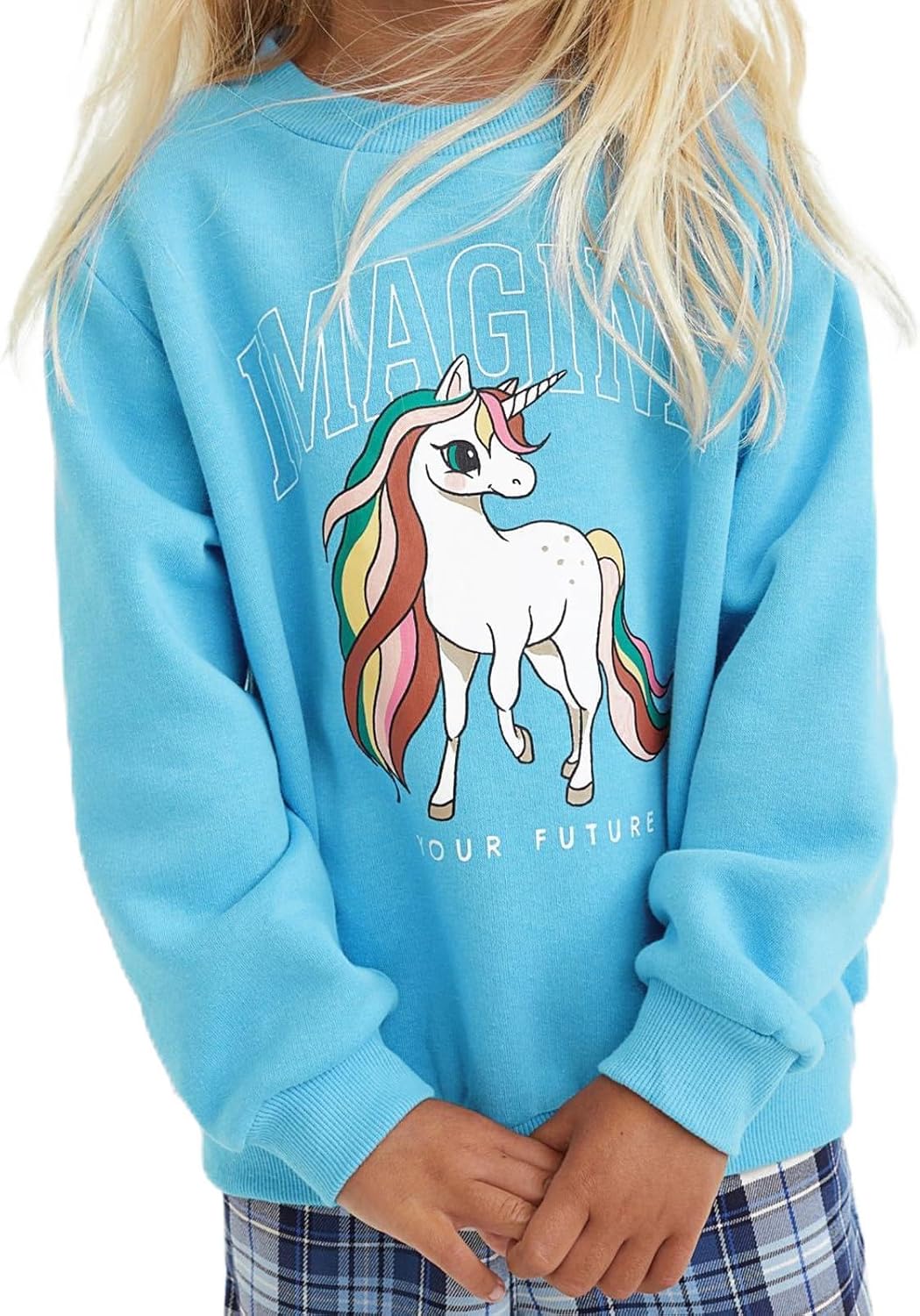 Codkkre Sweatshirt Mädchen Pullover für Kinder Süss Cartoon Sweater Mädchen Langarmshirts aus Baumwo