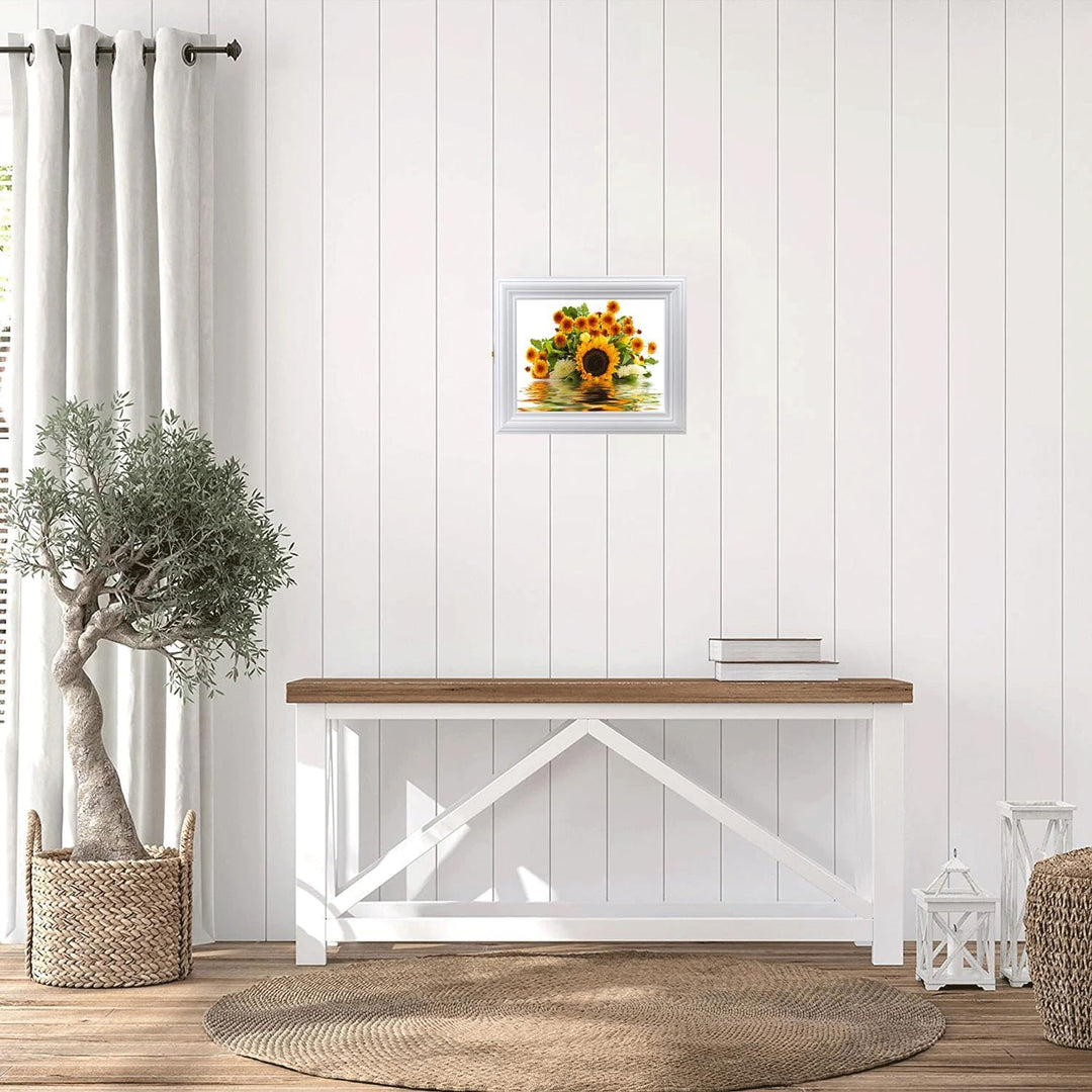 Schlüsselkasten aus Holz Hängeschrank mit Schlüsselbrett Wandorganizer für Schlüsselaufbewahrungm Sc