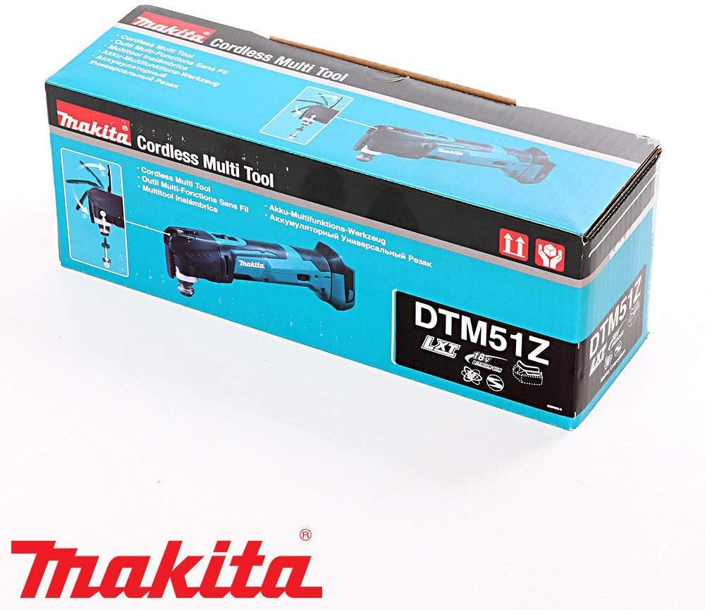 Makita DTM51Z DTM51 18 V Li-Ion Multi-Tool LXT Keyless Blade Change-Naked-Body Only, 18 V Einzeln, E