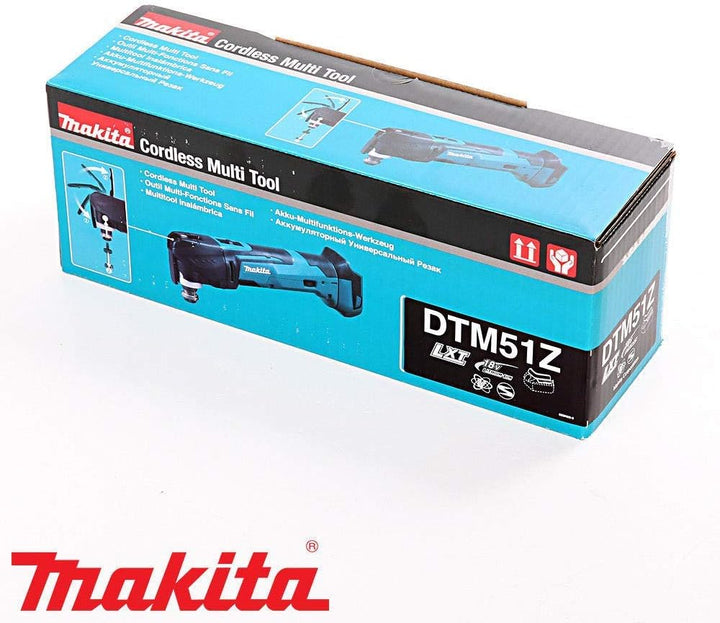 Makita DTM51Z DTM51 18 V Li-Ion Multi-Tool LXT Keyless Blade Change-Naked-Body Only, 18 V Einzeln, E