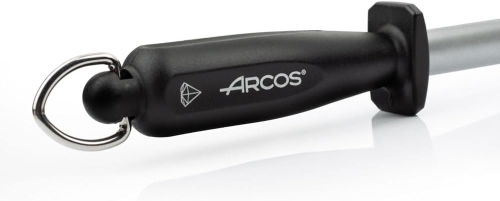 Arcos Serie Wetzstahl - Wetzstahl Kunststoffgriff - Körper Kohlenstoffstahl Chrom beschichtet 280 mm