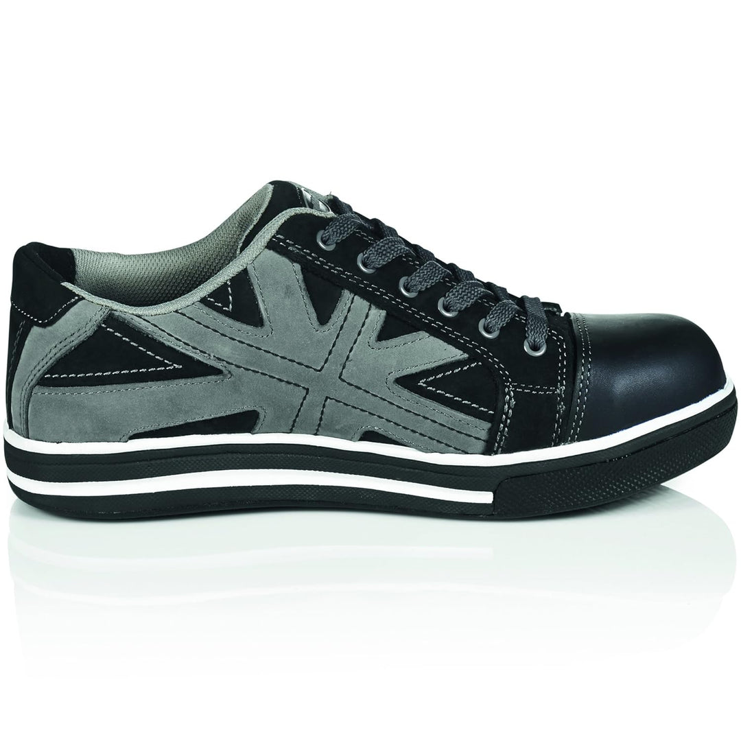 ruNNex Sicherheitshochschuhe S3 SportStar Halbstiefel in Sneaker-Optik Grösse 43, schwarz, 5342 43 E