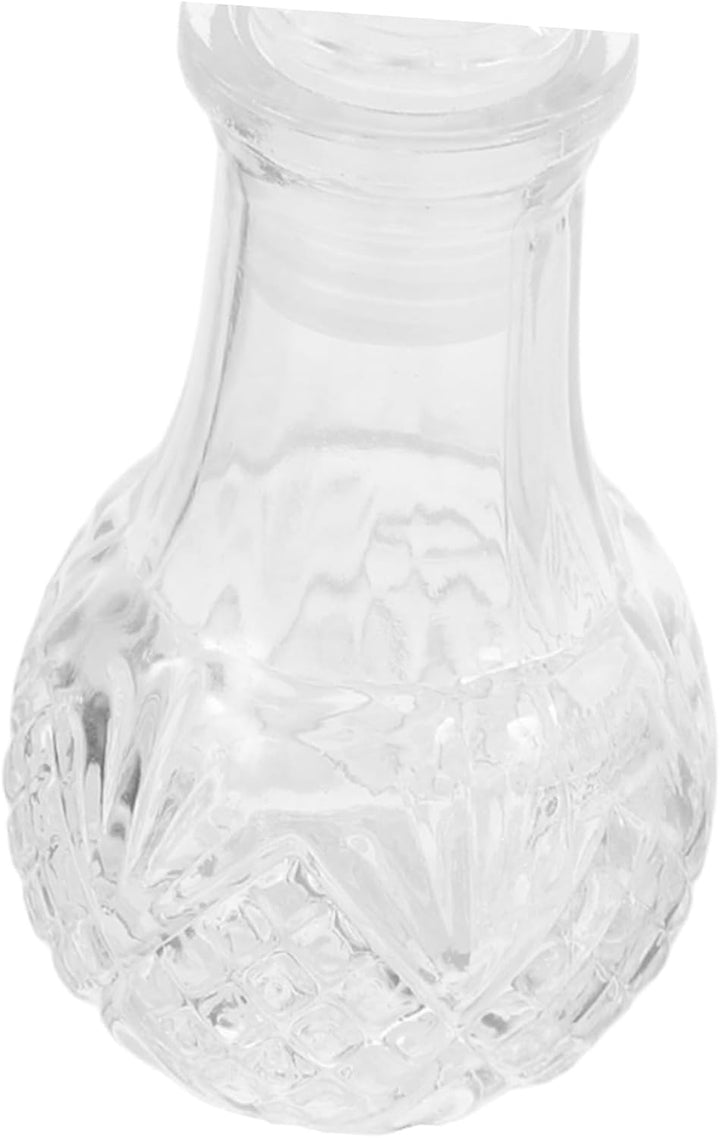 Luxshiny 6 Stück Klarglas Weindekanter 50 Ml Handgefertigt mit Aromabelüfter Transparente Whisky und