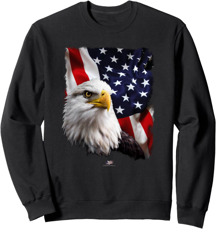 VTV- American Eagle With Flag Sweatshirt