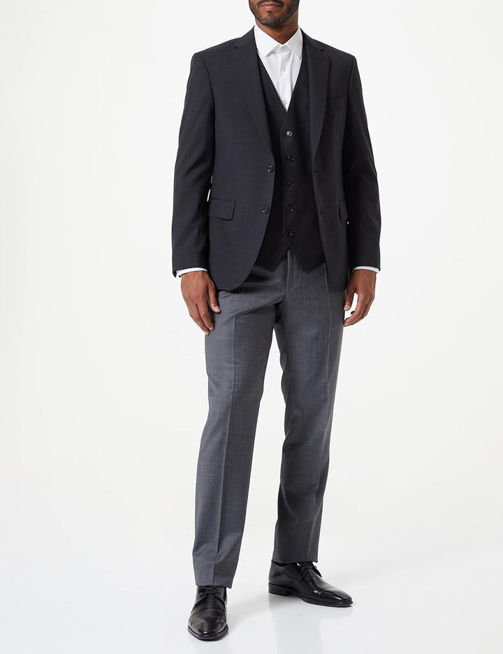 Pierre Cardin Herren Wesley Anzugweste 54 Grau (Anthrazit 2100), 54 Grau (Anthrazit 2100)