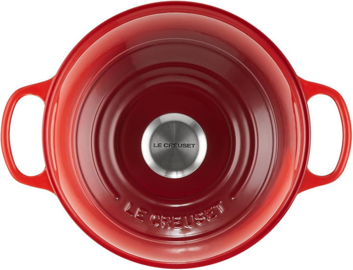 Le Creuset Signature Gusseisen Brot Bräter, 24cm, Kirschrot, 21301240600430, Kirschrot