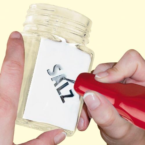 Pebaro 0357 Bastelset Glasritzen, batteriebetriebener Gravierstift, 3 Schleifstifte, 2 Gläser, inkl.