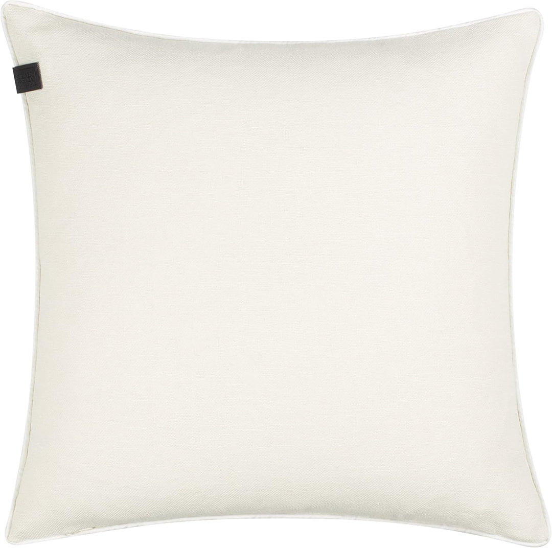 Schöner Wohnen Kollektion Kissenbezug Soft 2er Set - Kissenbezug 45x45 Baumwolle - Dekokissen Offwhi