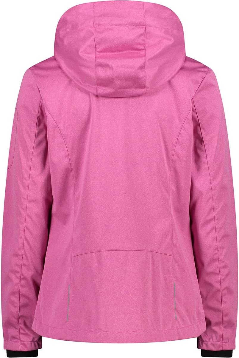 CMP Damen Lightweight, Windproof And Waterproof Softshell Melange Jacket Wp 8,000 WOMAN JACKET ZIP H
