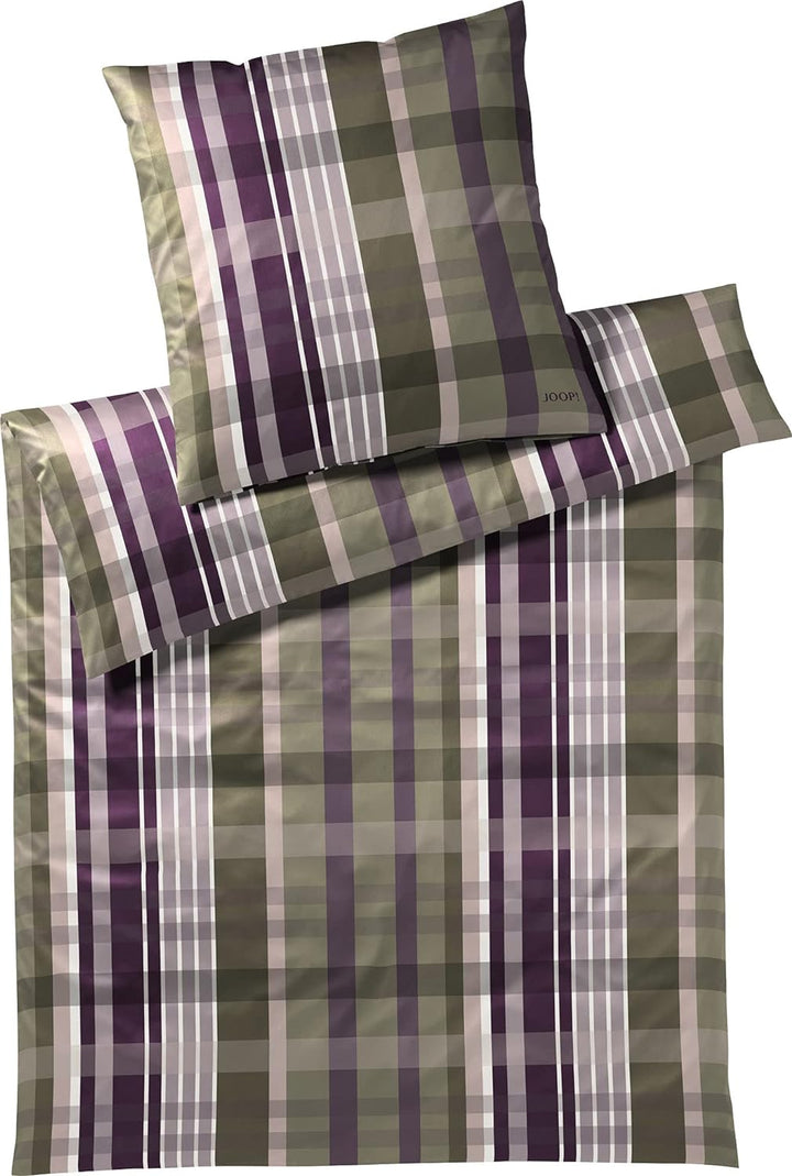 JOOP! Bettwäsche Checks 4098 | 4 Ivy - 155 x 220