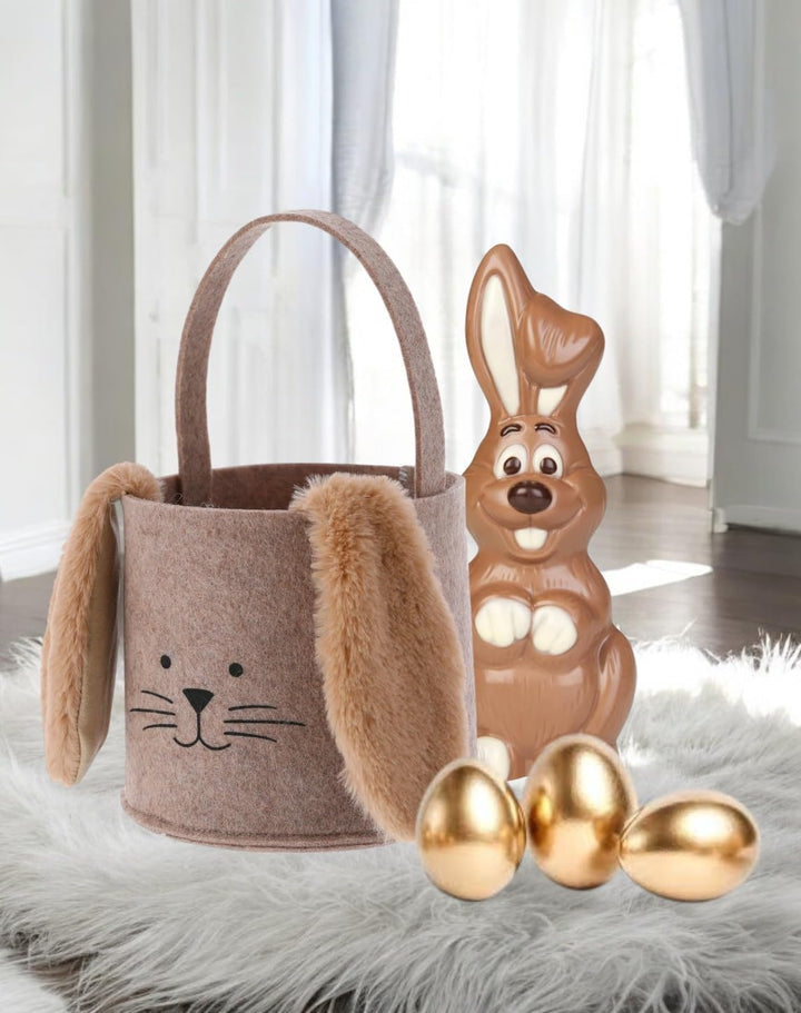 20x Osternest Hase braun/Verschiedene Designs wählbar/Ostern 1 stück (20er Pack) Osternest - Hase Br