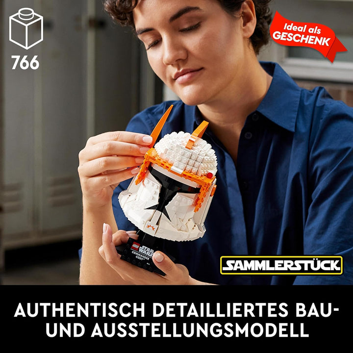 LEGO 75350 Star Wars Clone Commander Cody Helm Set für Erwachsene, The Clone Wars Erinnerungsstück d