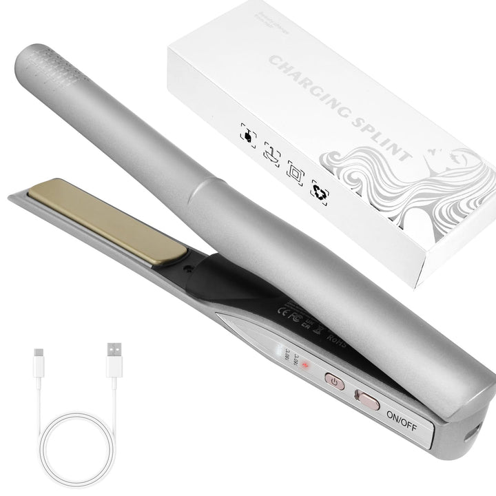 Glätteisen Haarglätter,Verbesserte Version Ceramic Straight für Glatte & Glänzende Haare,Haarglätter