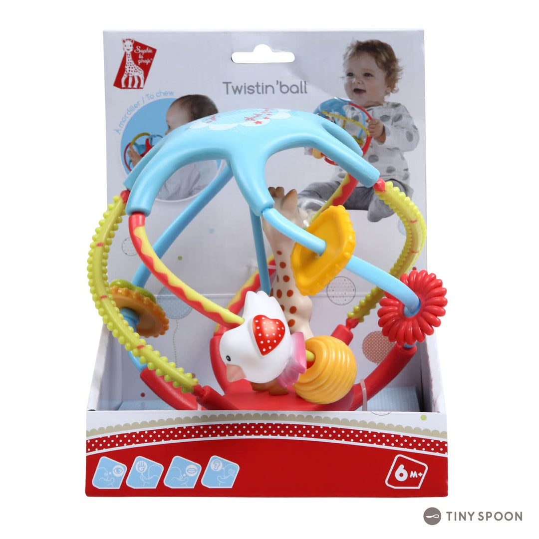 Sophie la Girafe – Fresh Touch – Frühes Lernspiel – Twistin'ball Ball Einzelbett, Einzelbett