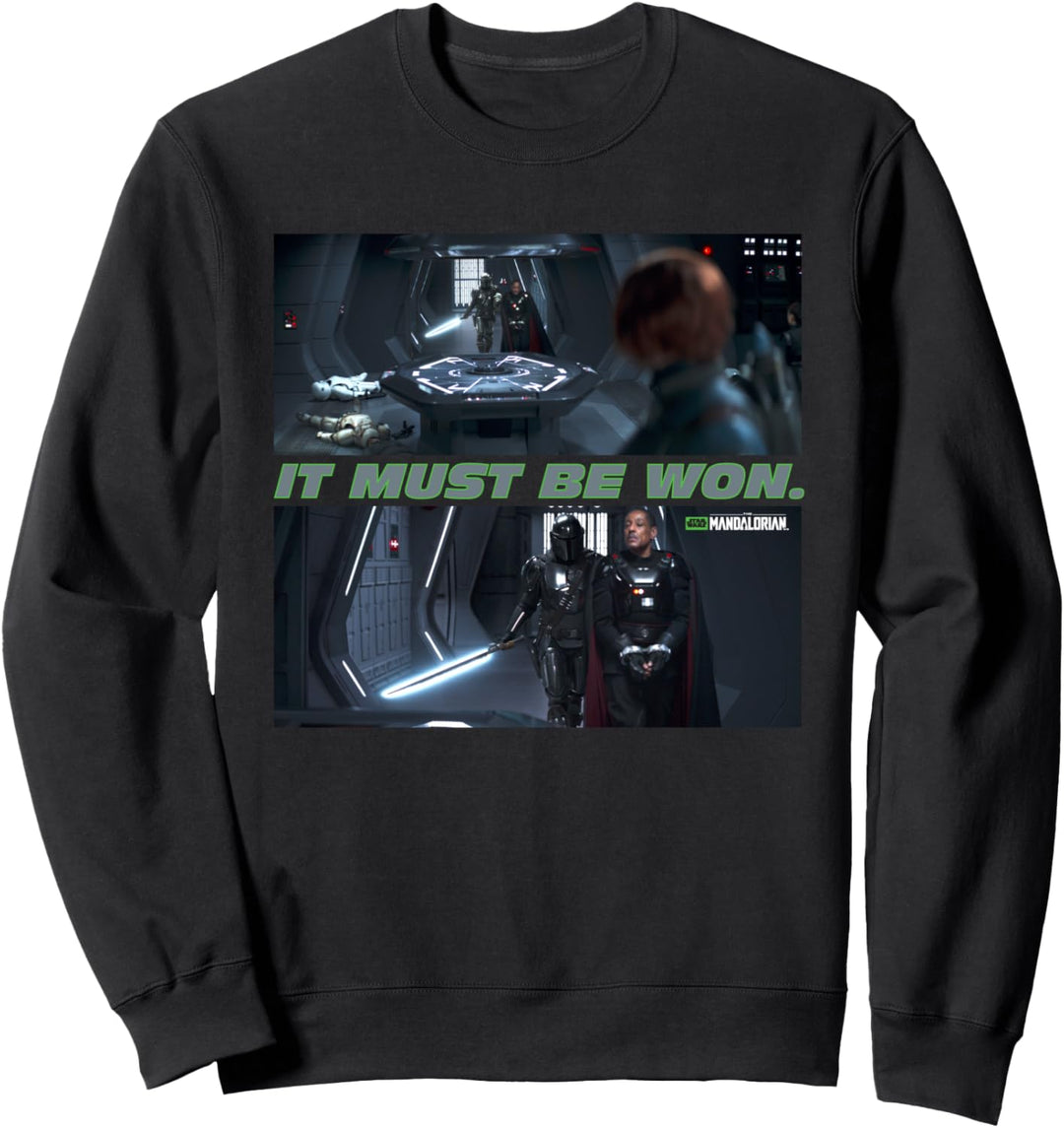 Star Wars The Mandalorian Moff Gideon It Must Be Won Sweatshirt