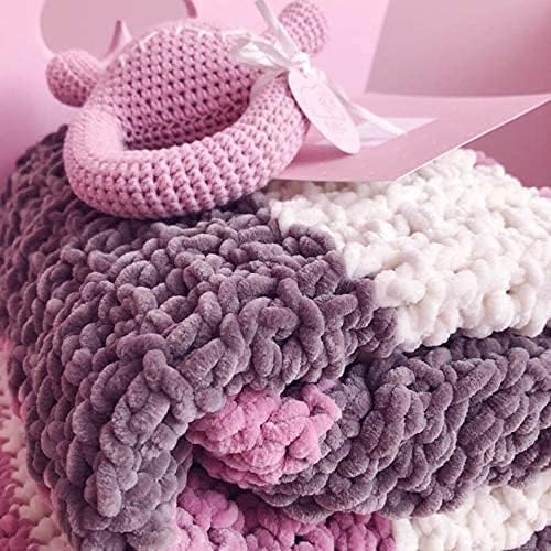 3 Knäuel Himalaya Delphin Baby Garn 395 Yards 3x100g Super Bulky Baby Blanket Garn (80326), 80326