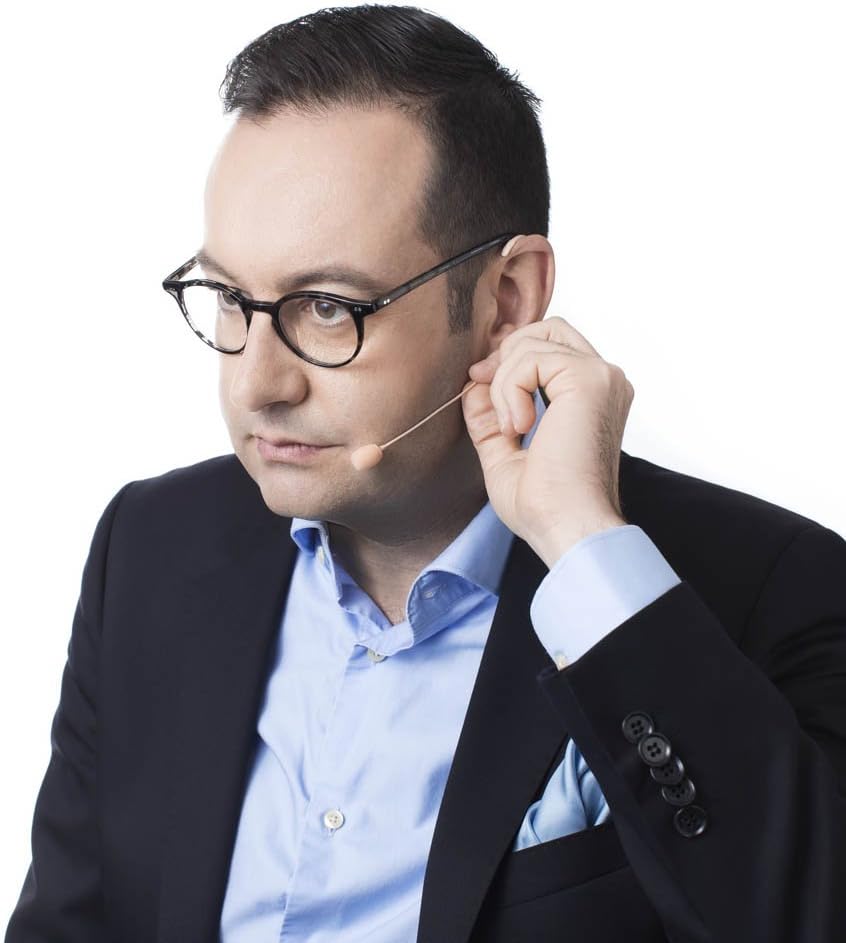 RØDE HS2P Large leichtes Headset-Mikrofon mit Kugelcharakteristik – pross, hautfarben Rosa Gross, Ro