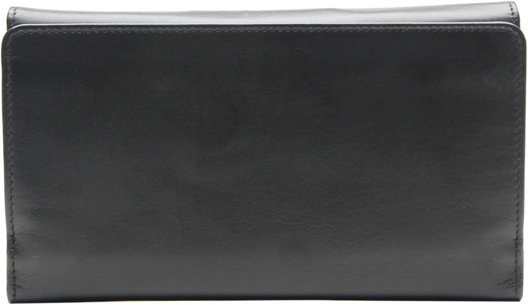 Esquire Helena Damenlangbörse 18 cm schwarz, Schwarz