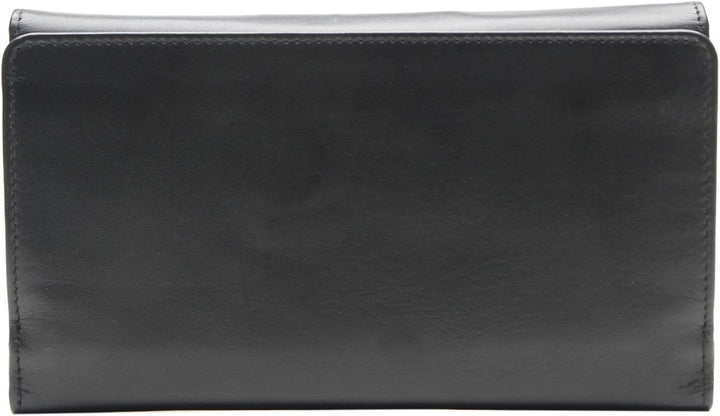 Esquire Helena Damenlangbörse 18 cm schwarz, Schwarz