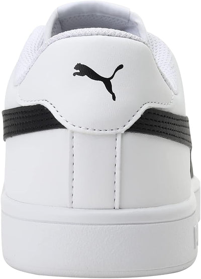 PUMA Unisex Smash V2 L Sneaker 40 EU Puma White Puma Black, 40 EU Puma White Puma Black