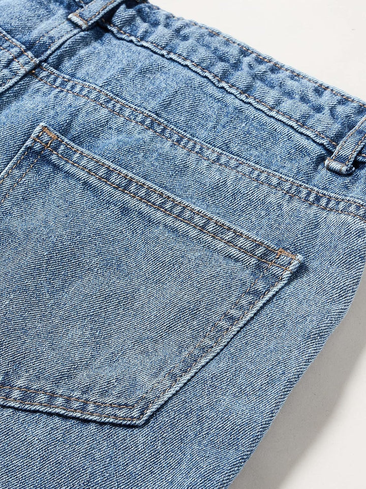 NAME IT Mädchen Nlfbigletizza DNM Hw Wide Pant Jeans 152 Medium Blue Denim, 152 Medium Blue Denim
