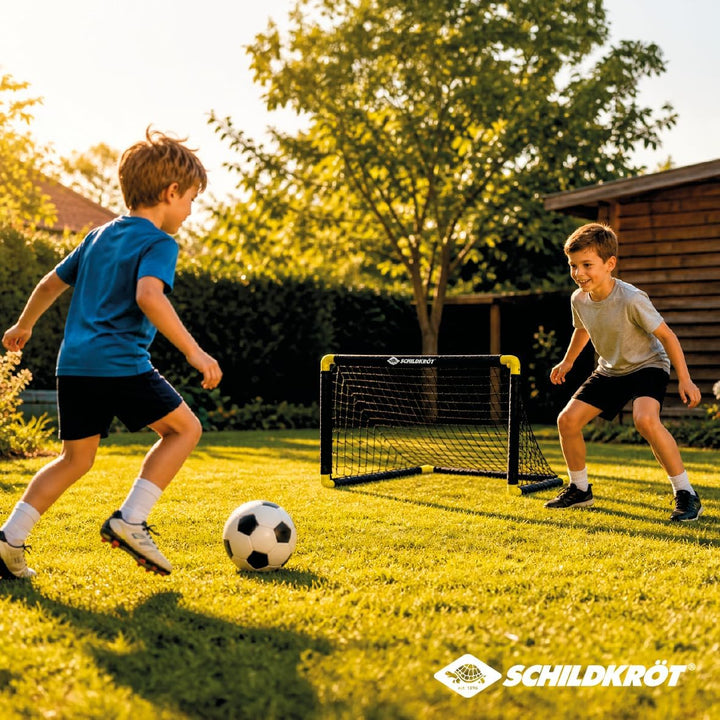 Schildkröt® Folding Soccer Goal, foldable soccer goal with innovative folding technology, made of pl