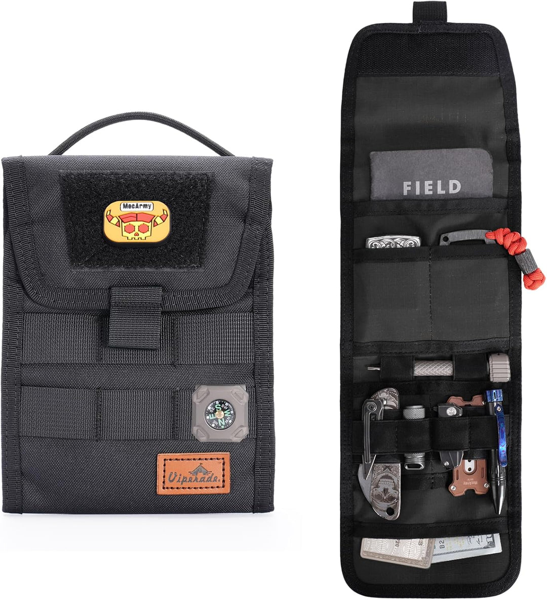 VIPERADE VE12 Taktische Falttasche, Molle Werkzeugtasche, dreifach gefaltete Werkzeugtasche, nützlic