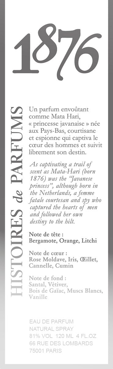 Histoires De Parfums 1876 Women Edp 120Ml, Geblümt