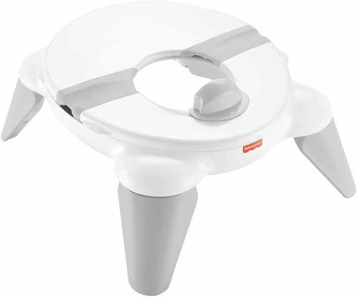 Fisher-Price HBM74 - 2-in-1 Reisetöpfchen und Toilettensitz  – tragbares Trainingstöpfchen mit abneh