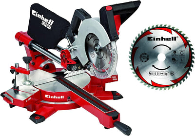 Einhell Zug Kapp Gehrungssäge TE-SM 2131 Dual (Sägeblatt Ø 210 mm,Schnittbreite 310 mm,schwenkbarer