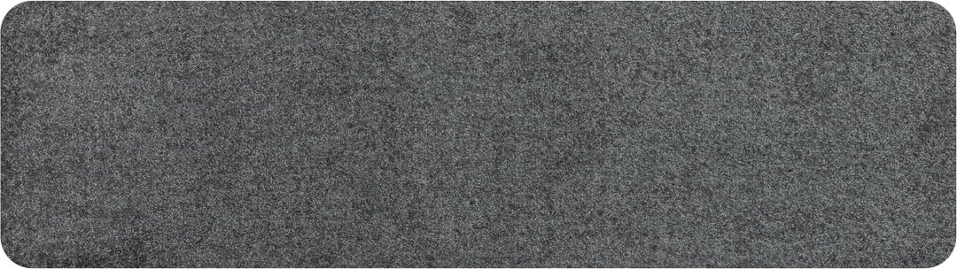 Salonloewe Fussmatte waschbar Schuhparkplatz Anthrazit 30 x 100 cm Eingangs-Matte Läufer schmal unif