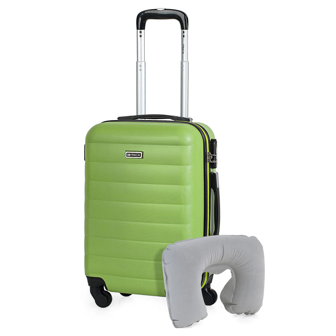 ITACA - Trolley Handgepäck Cabin Trolley Koffer Reisekoffer Hartschalenkoffer mit Zahlenschloss - Ka