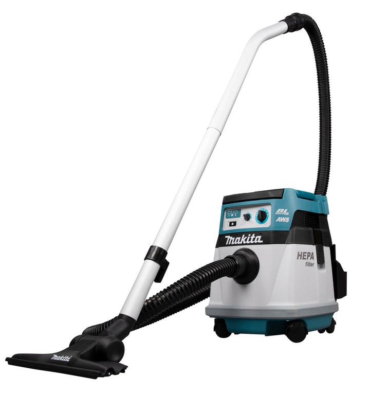 Makita DVC157LZX3 Akku-Staubsauger 15L 2x18V Trocken (ohne Akku, ohne Ladegerät) inklusive AWS Funk-