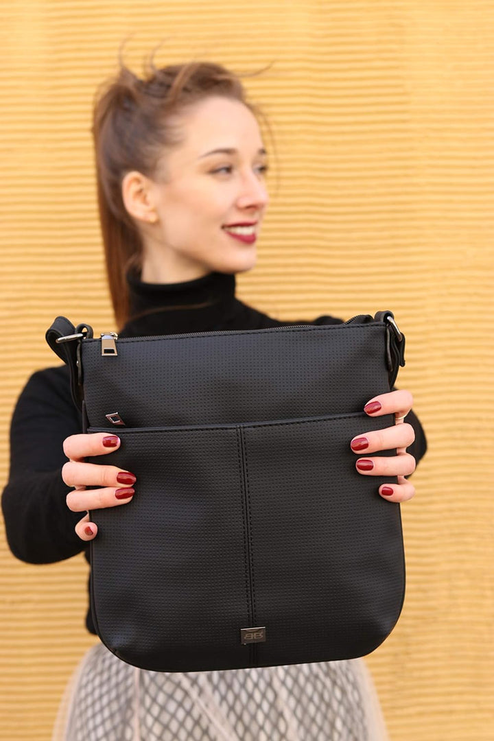 BERNARDO BOSSI Crossover Damen Tasche Shopper Hobo Bag Schultertasche Frauen Umhängetasche verschied