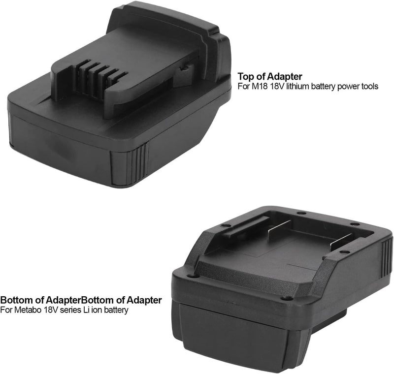 Lithium-Akku-Adapter, für Metabo 18-V-Lithium-Akku auf Milwaukee M18 18-V-Lithium-Akku-Konverter, El