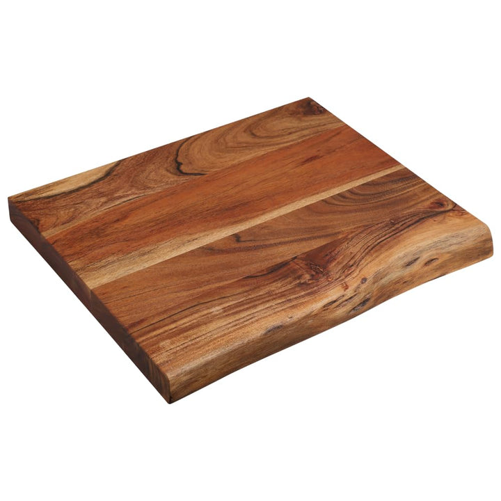 KESPER | Schneide- und Tranchierbrett, Material: Akazienholz, Masse: 48 x 40 x 4 cm, Farbe: Braun, N