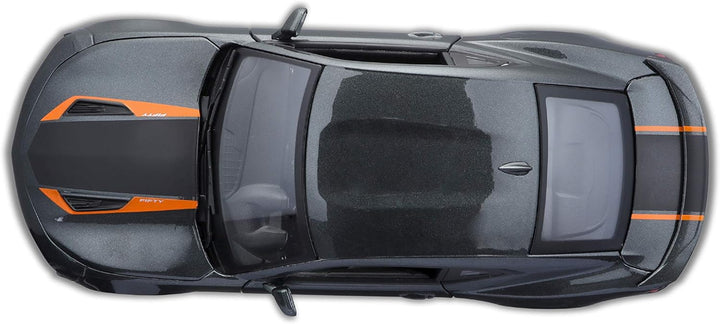 Maisto Chevrolet Camaro zum 50. Jubiläum, Modellauto mit Federung, Massstab 1:18, Türen und Motorhau