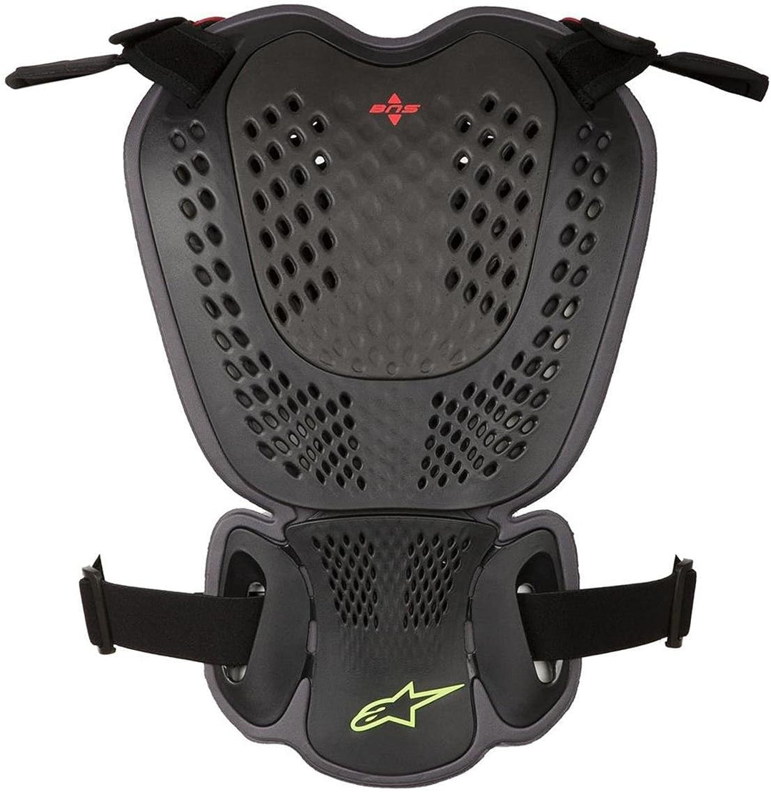 Alpinestars Brustpanzer A-1 Weiss/Schwarz/Rot M-L Schwarz, M-L Schwarz