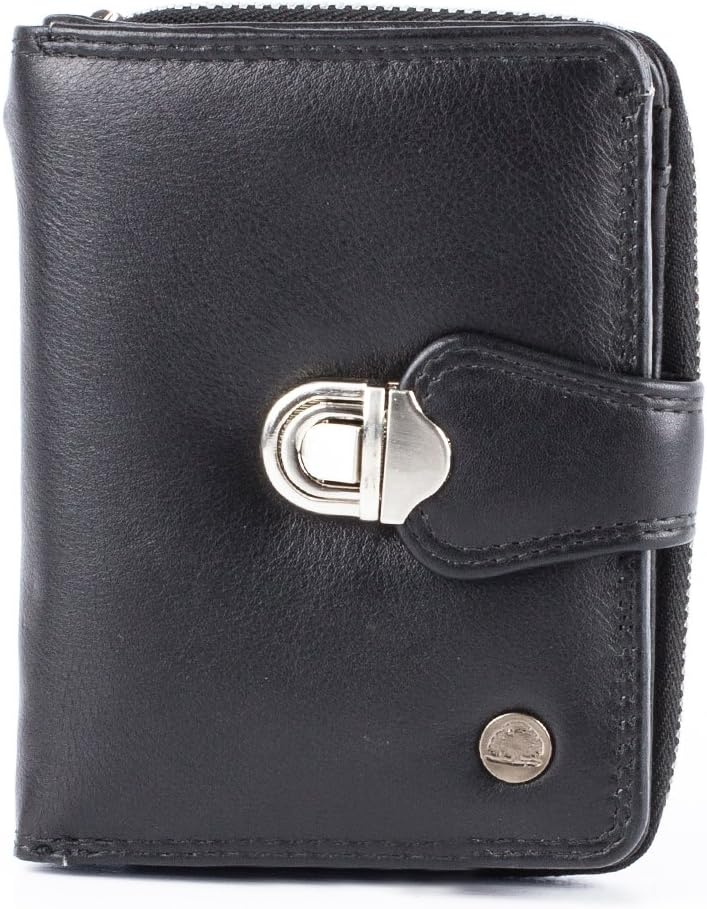 Greenburry Spongy Geldbörse Leder 9 cm