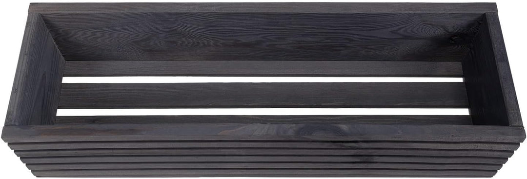 BooGardi Blumenkasten mit Einsatz · Anthrazit 64cm x 20cm x 14cm · 4 Farben 3 Grössen · Pflanzgefäss