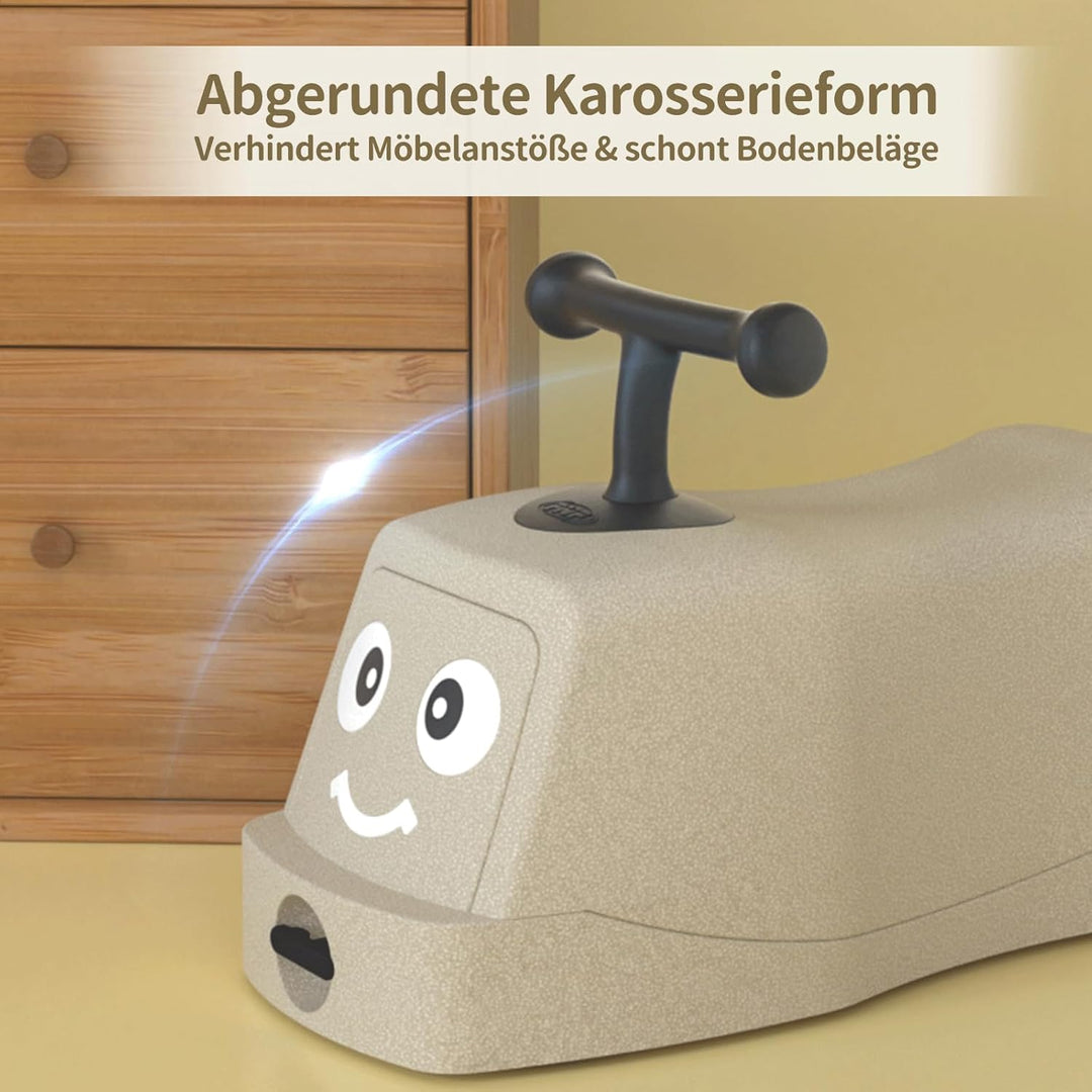 Rutschauto ab 1 Jahr,Rutscher Biene auf Rollen für Kinder und Babys, Kinderfahrzeug, Rutschfahrzeug,