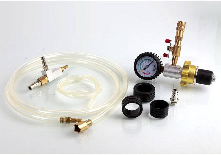 KÜHLSYSTEM VAKUUM SPÜL-/ NACHFÜLLSATZ PRÜFADAPTER TESTER KÜHLER ABDRÜCKEN