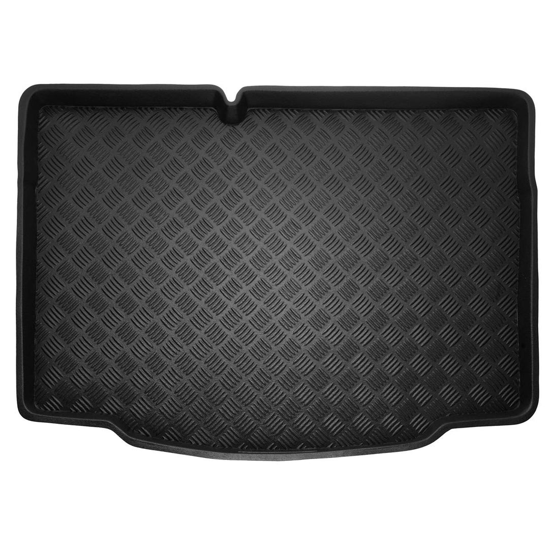 AZUGA Kofferraumwanne mit Riffelblech-Optik passend für Renault Clio V ab 9/2019/Mitsubishi Colt ab
