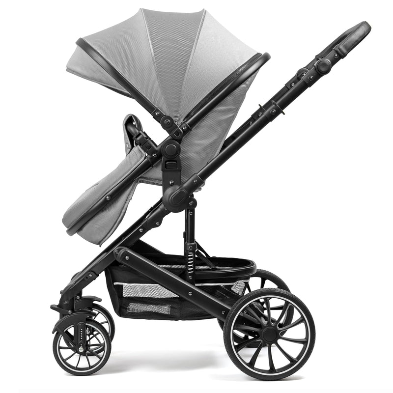 Pixini Kinderwagen Nelio 3in1 Kombikinderwagen, inkl. Babywanne & Buggy & Auto-Babyschale & Wickelta