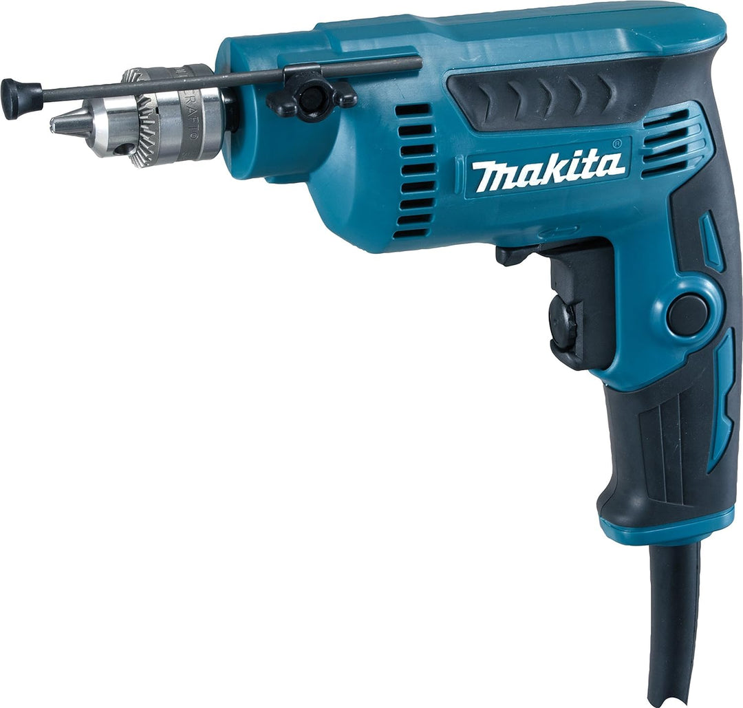 Makita DP2010 Bohrmaschine High Speed, 240 V, Schwarz, Blau,Size