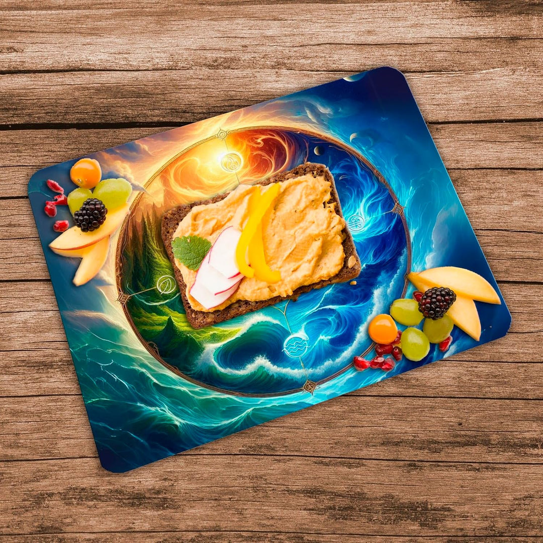 Vesperbrettchen mit Name/Frühstücksbrettchen Brotzeitbrettchen Schneidebrettchen mit Motiv und Perso