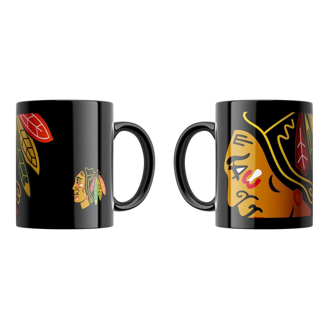 Chicago Blackhawks Oversized Logo NHL Becher (330 ml)