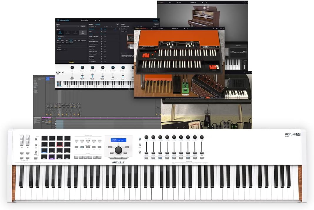 Arturia Keylab 88 II 88 Tasten MIDI Steuerungen Tastatur KeyLab 88 MKII, KeyLab 88 MKII