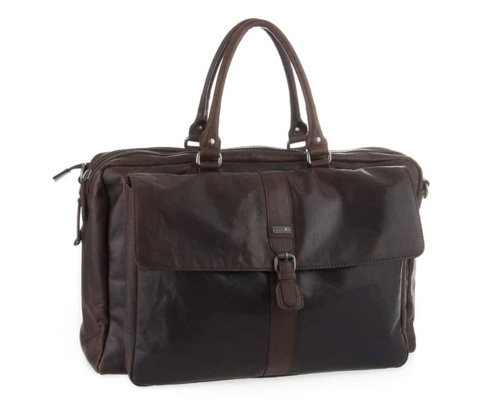 Spikes & Sparrow Weekender Reisetasche Leder 48 cm Laptopfach