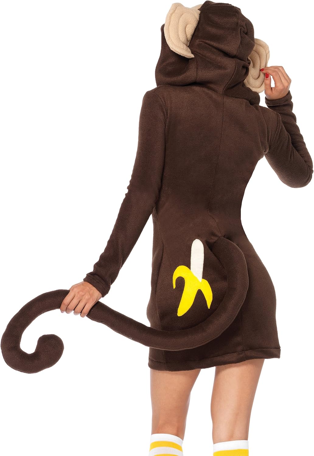 Leg Avenue Women's Cozy Monkey Costume L Moccaccino,tan, L Moccaccino,tan